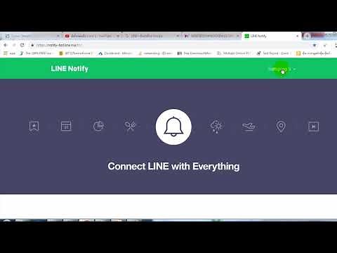 วิธีสร้าง LINE Token
