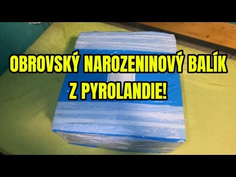 OBROVSKÝ NAROZENINOVÝ BALÍK Z WWW.pyroland.cz🧨⚠️