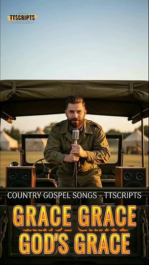 Grace Grace God's Grace | Powerful Country Gospel Hymn🙏 #music #christianmusic #countrymusic