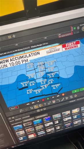 Meteorologist Zach Hatcher is tracking snow through the weekend! | Dayton 24/7 Now