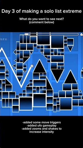 Day 3 of making a list extreme #geometrydash #gaming #gd ‪@Thebackdreamer‬ #games #gdupdate