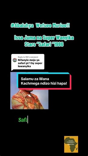 Discover Issa Juma's Classic Song 'Safari' from 1986