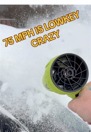 Powerful Blower for Snow and Leaf Removal