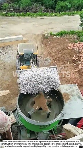 Powerful Planetary Concrete Mixer – High-Efficiency Construction Mixing Machin