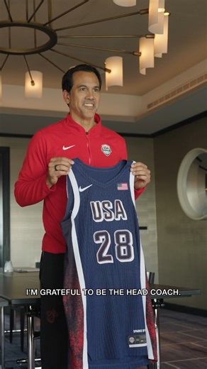 Erik Spoelstra - Head Coach of USA Basketball 🇺🇸 We couldn’t be prouder. | Miami Heat