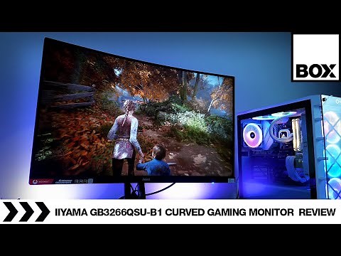 iiyama GB3266QSU-B1 32" Curved Gaming Monitor Review | G-Master Red Eagle