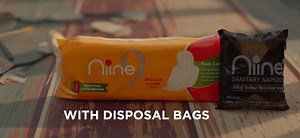 The Union Minister of Environment has made it mandatory for sanitary napkin companies to provide disposal bags from 2021. NIINE has always given free biodegradable with sanitary napkins since it’s launch in May 2018. So why wait for disposal bags? Get your pack of Niine today! http://toi.in/N6Grbb67/a24gk #niineindia #LetsTalkPeriods #sanitary #napkins #india #women #girls #period #hygiene #movement #disposal #bags | Niine
