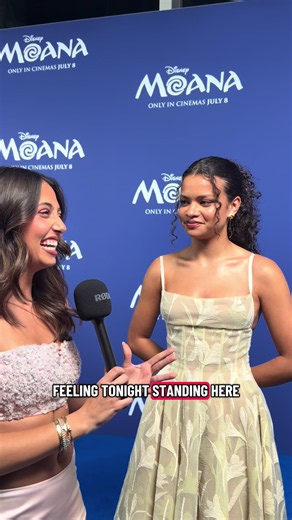 Interview with the beautiful @Catherine Laga’aia 🩵 Our incredible #Moana @Disney AUNZ #moanaliveaction #catherinelagaaia