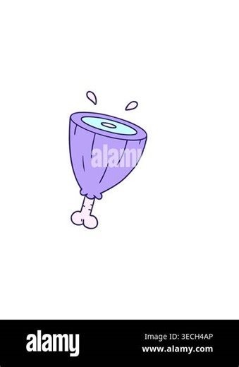 horizontally vibrating animation of hand drawn cartoon doodle of a joint of ham Stock Video Footage - Alamy