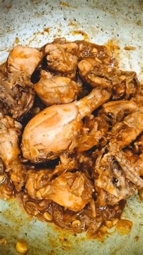 Easy Wine Chicken Recipe 🍗🍷 | Simple Homemade Recipe #Shorts