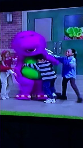 Barney Eats a Peanut Butter and Jelly Sandwich