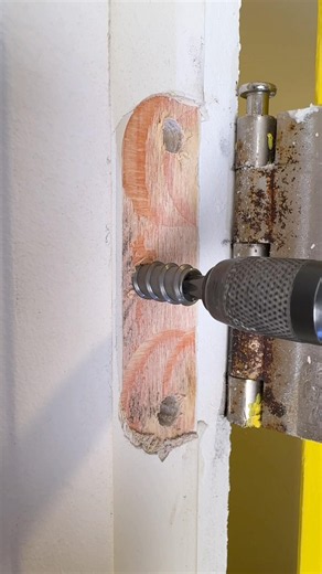 How to Fix a Loose Door Hinge Permanently