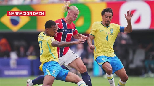 Las narraciones del mundo entero al gol de Haaland que sentenció a Brasil