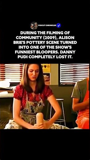 Alison Brie Pottery Scene Made Danny Pudi Lose It – Community Blooper