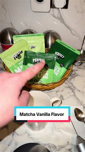 PerfectTed Vanilla Bean Matcha Latte Recipe