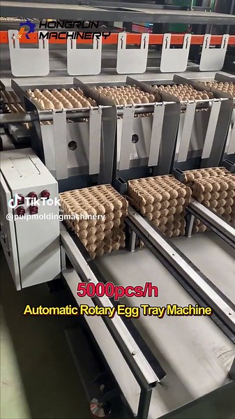 Looking for a reliable Automatic Rotary Egg Tray Making Machine? Look no further! This machine can produce egg trays, egg cartons, cup holders, fruit trays, and more. Perfect for medium-capacity requirements. #pulpmoldingmachine #bagassepulptablewaremachine #pulptablewaremachine #paperpulpfoodtablewaremachine #paperplatemachine #bagassepulpfoodboxmachine #pulpfoodboxmachine #paperpulpfoodboxmachine #Environmentallyfriendly #degradable #compostable