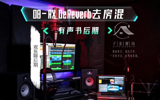 08-干音处理RX-De-Reverb去房混有声书后期音频剪辑混音AU2024教程