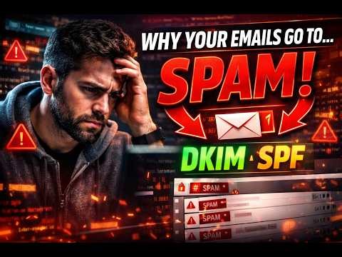 Why Your Emails Go to Spam 😱 (DKIM, SPF, SpamAssassin Debugging LIVE)