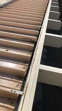 How to [Gutter Cleaning- Cleaning Patio Cover Gutters]