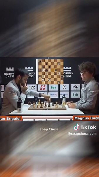 Arjun Checkmate Magnus di Armageddon Norway Chess 2025