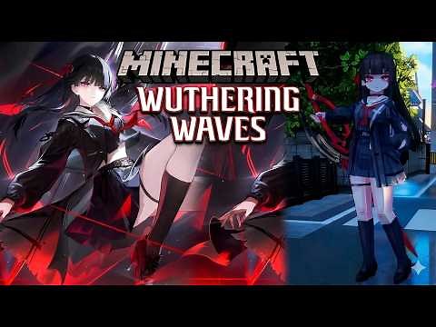 Minecraft MOD (マインクラフト) Wuthering Waves Chisa 2.0 Minecraft YSM