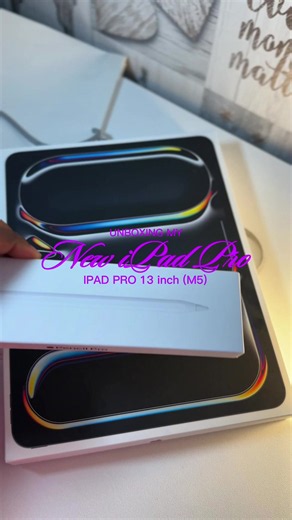 In my rich girl era unbox my iPad Pro with me 🙈🥰#applepencil #ipadprounboxing #fypシ゚viral🖤tiktok