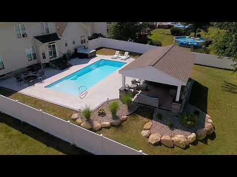 Thursday Pools 16x40 Aspen Fiberglass Pool