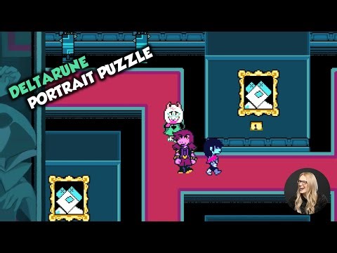 Deltarune PAINTING puzzle