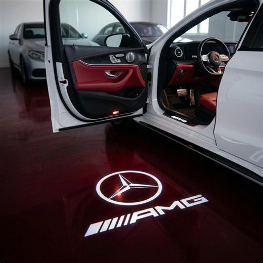 Mercedes AMG LED Door Logo Projector Lights, Reflective Star Welcome Light, Car Ghost Shadow Projection Lamp, Wireless Courtesy Kit Gift,amg - Etsy