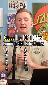 51K views · 3.7K reactions | Top 10 Most Common GIRL Baby Names! Which Is Best? #reels #name #baby #girl #female #top10 | The Makeshift Project | Facebook