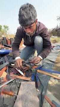 Amazing engineering:👌Genuine leather belt made in minutes #talent #trendingvideo #Viralreel