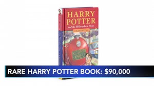 A rare Harry Potter book just sold for almost $100,000