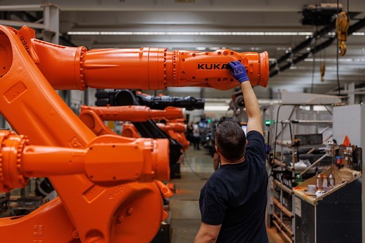 German robotics company Kuka now plans to cut a total of 560 jobs
