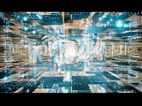 Original Interactable Sci-fi Scene with VFX for Game AI Awakening: Breakthrough