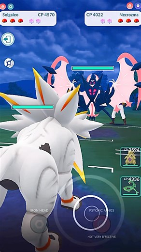 ✨️Dawn Necrozma VS✨️Solgaleo PVP Battle #pokémongo