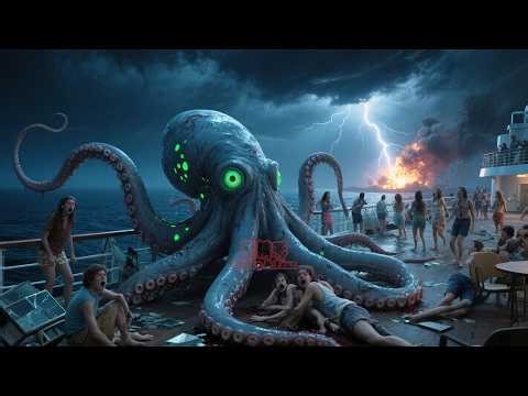 Lab-created shark-octopus hybrid rampages in the depths