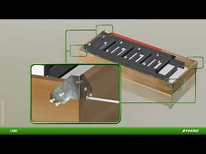 FAKRO loft ladders - LMK+LXK segment loft ladder