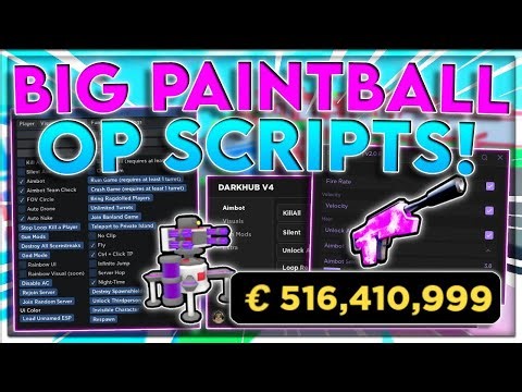 [NEW] Big Paintball Script GUI / Hack | Aimbot | Unlock All Weapons + Kill All | KILL EVERYONE