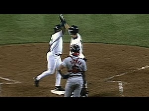 1997 ALDS Gm1: Raines ties the game with two-run shot