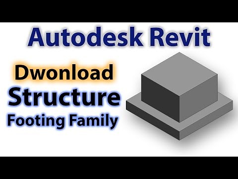 Structure Footing Family || Autodesk Revit ||