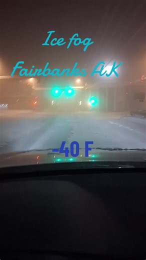 Exploring Ice Fog in Downtown Fairbanks, Alaska