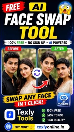 Best Free AI Face Swap Website 2026 🔥 No Sign Up Needed