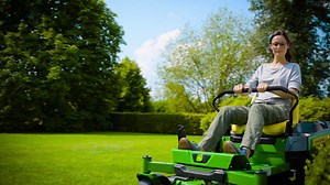 28K views · 1.1K reactions | Fast and comfortable mowing? That's easy with the John Deere ZTrak Z320M. | John Deere | Facebook