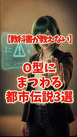 【血液型の謎】O型は本当に蚊に刺されやすい？教科書が教えない「O型にまつわる都市伝説3選」がガチで衝撃すぎた… #血液型#shorts
