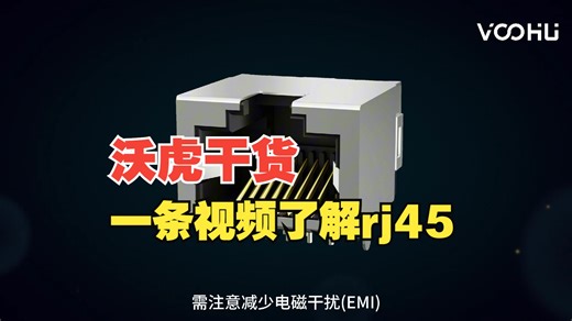 一条视频带你了解rj45网络接口