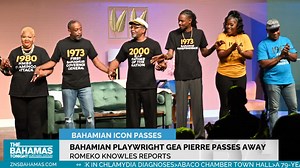 BAHAMIAN PLAYWRIGHT GEA PIERRE PASSES AWAY The theater community is reflecting on the life of renowned Bahamian playwright, Gea Pierre. Sharing their fondest memories, they say she was blessed with a gift from God and will be missed dearly. Romeko Knowles reports. | ZNS Northern Service
