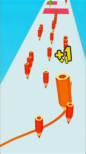 Colour pencil Run #games #gaming #populargame #gameplay