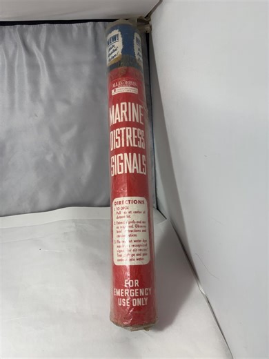 Allan Jervis Marine Distress Signals Kit Vintage Find, Nautical Decor, Maritime Collectible, Coastal Cottage, Sailor Gift - Etsy