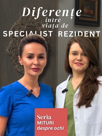 👩‍⚕️👨‍⚕️ Rezident vs. Medic Specialist – cum e cu adevărat viața în spatele halatului? De la emoțiile primei decizii la responsabilitate, de la timpul aglomerat la timp si pentru familie, fiecare etapă vine cu provocări și lecții unice. 👀 Vezi ce sacrificii, ce momente amuzante și ce lecții învață fiecare în această călătorie medicală. 👓 Programează-te acum: https://profmunteanu.ro/programare-online/ 🔎https://profmunteanu.ro/ 📞 0744 559 070 ; 0711 955 525 📍 3 August 1919, nr. 2, (Parcul R