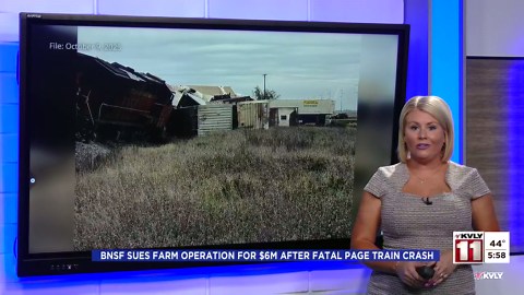 BNSF sues farm operation for $6M after fatal Page train crash